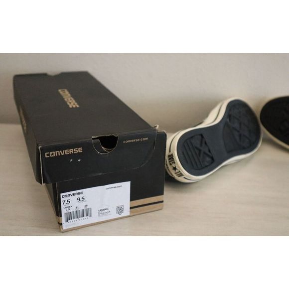 Converse 149466C Men's 7.5 Women's 9.5 Navy/Black Chuck Taylor Hi Top Sneakers - Picture 6 of 9